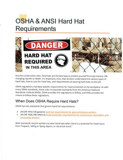 skid steer hard hat requirements|hard hat and eye protection requirements.